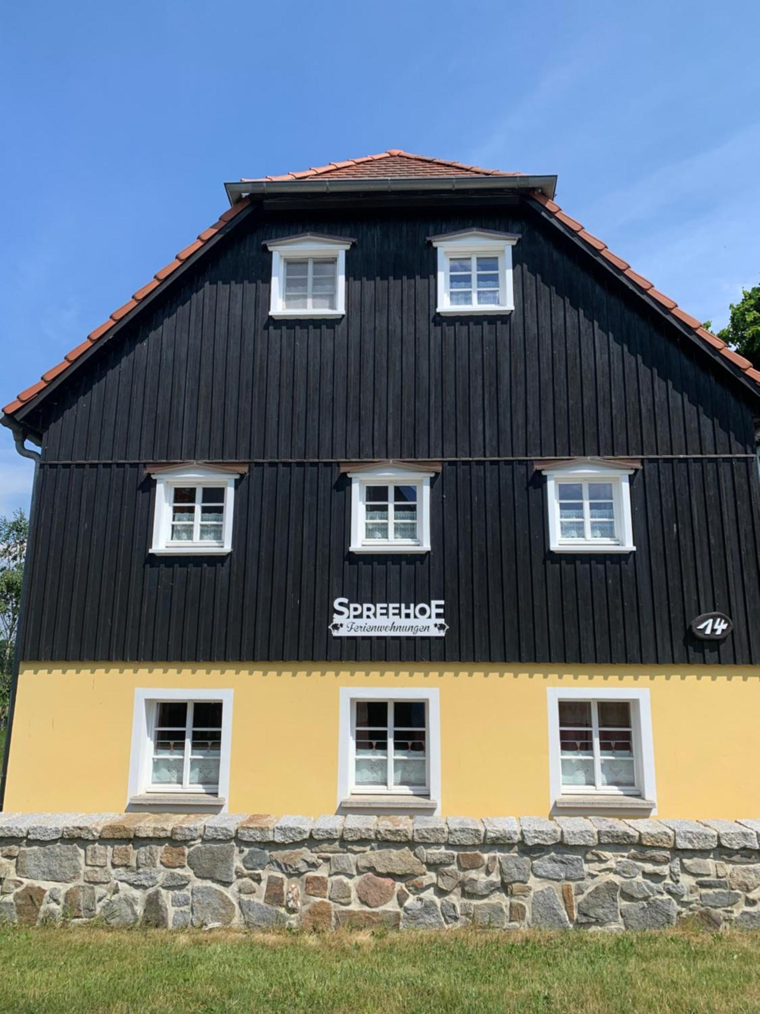 Spreehof Goebeln Apartment Grossdubrau ภายนอก รูปภาพ