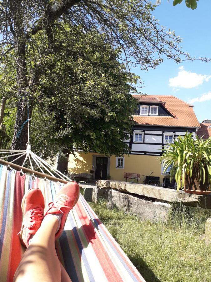 Spreehof Goebeln Apartment Grossdubrau ภายนอก รูปภาพ